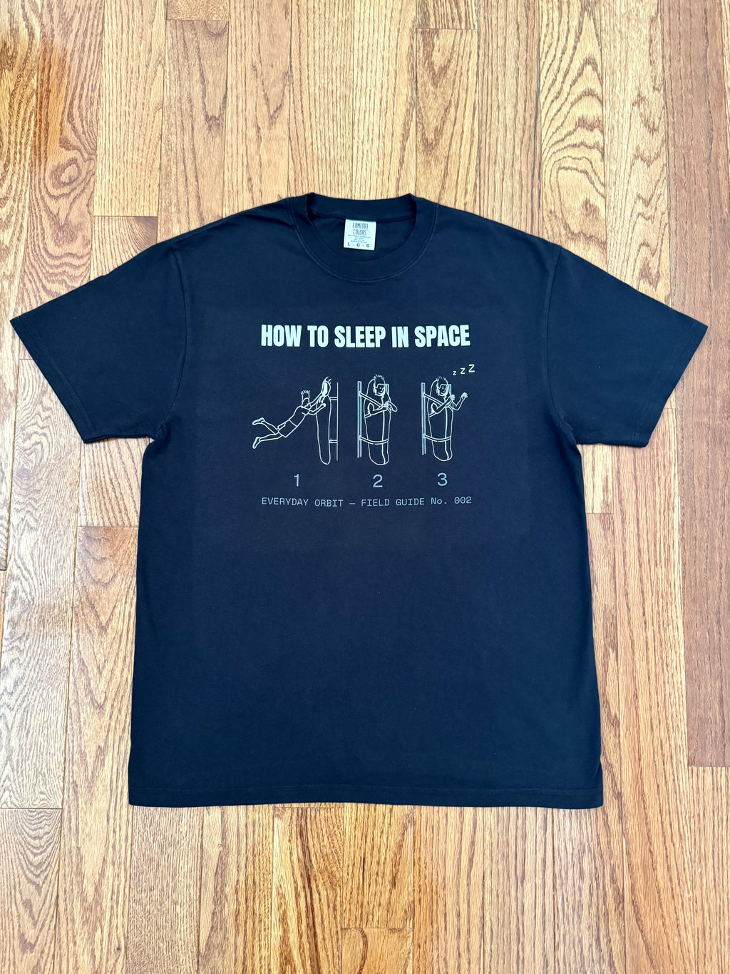 How to Sleep in Space — Field Guide Tee